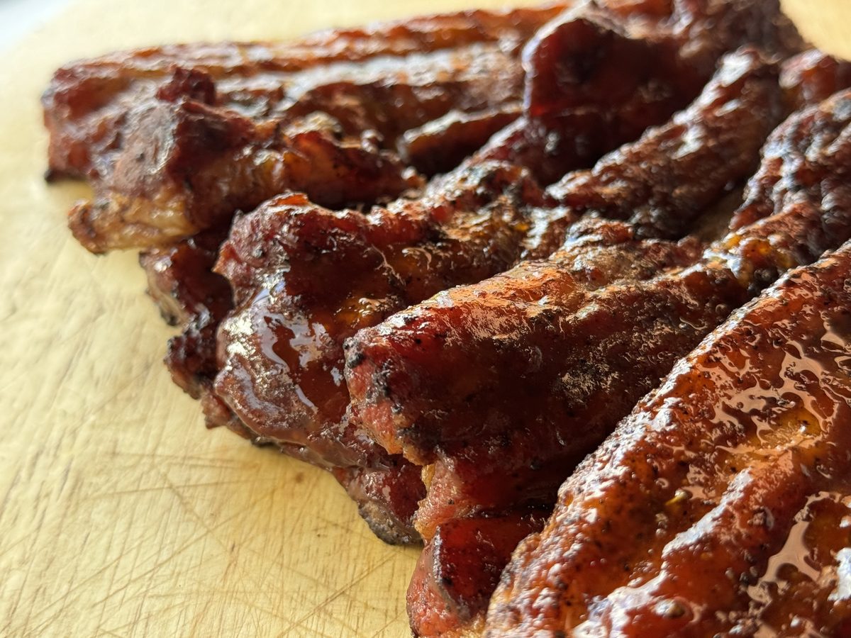 Ribs op de BBQ Tersagoesting